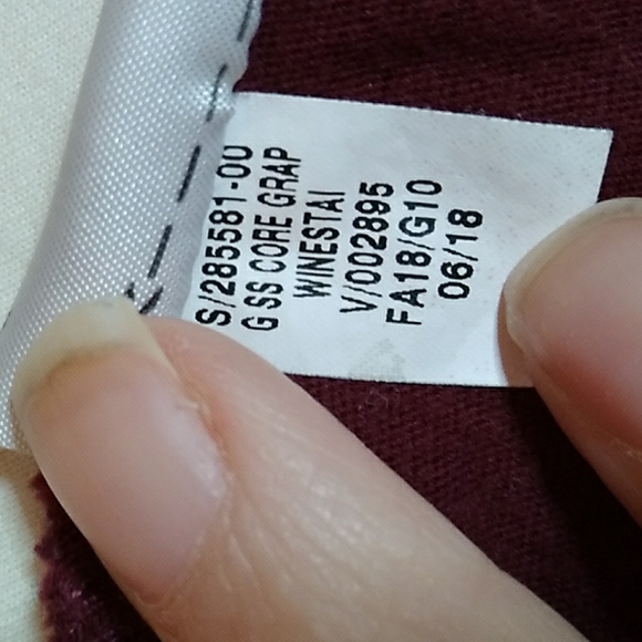 Old Navy, Girls Maroon XL, Short Sleeve Top - Picture 11 of 11